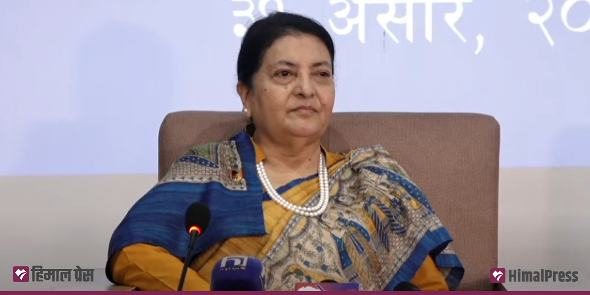 एमाले केन्द्रीय कमिटीको निर्णयको पर्खाइमा विद्या भण्डारी