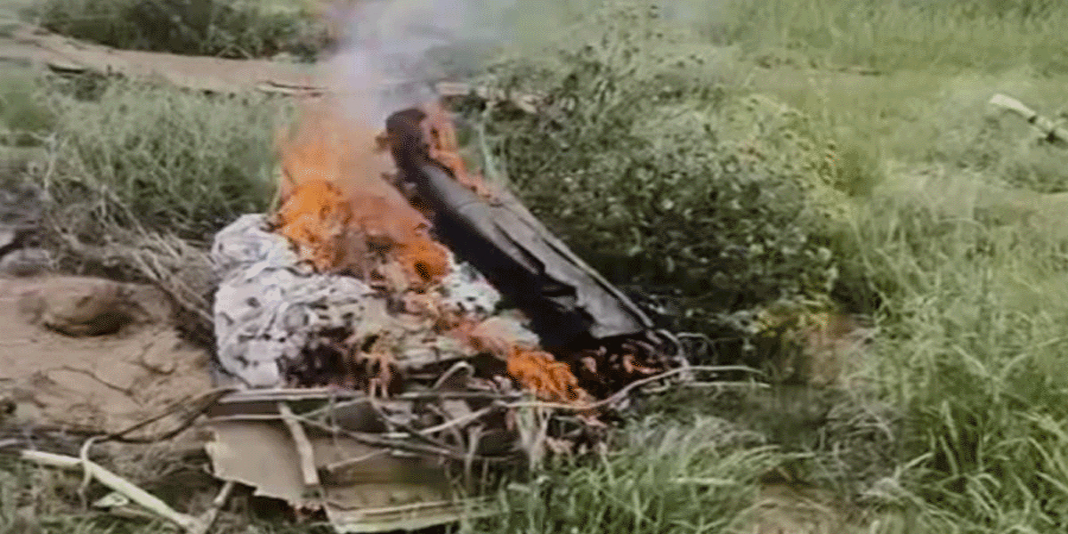 भारतीय वायुसेनाको विमान दुर्घटना : दुई पाइलटको मृत्यु