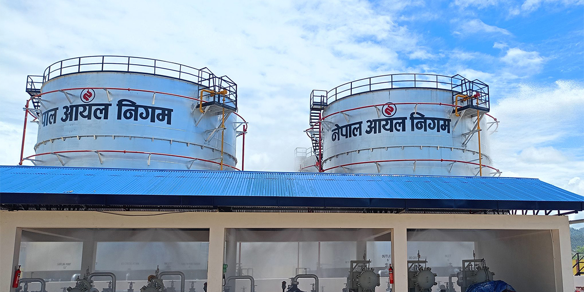 पोखरा विमानस्थलमा हवाई इन्धन भण्डारण गृह निर्माण