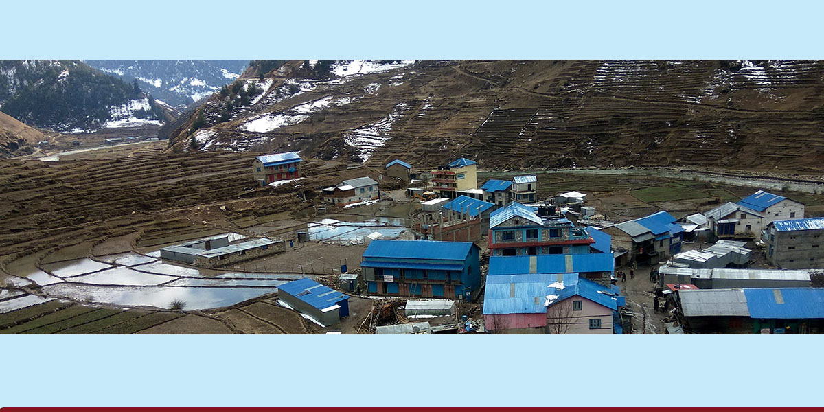 सिञ्जाले गर्‍यो पन्ध्र सय घरको बिमा
