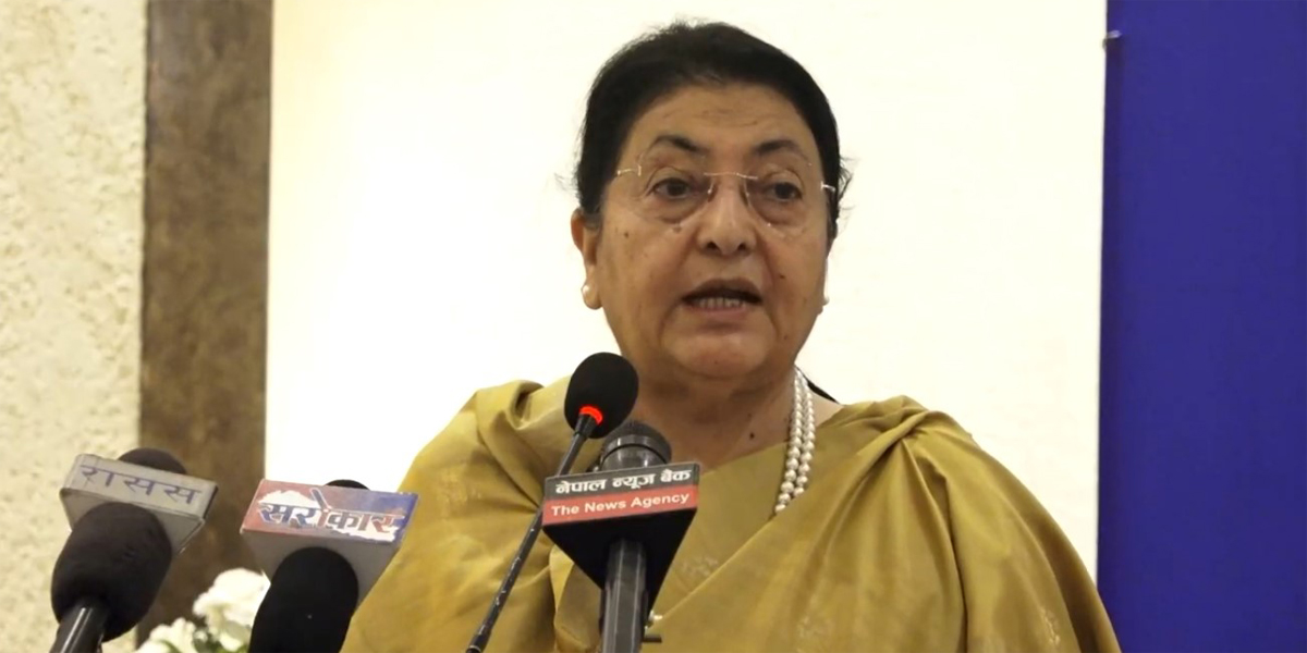 एमालेले अभ्यास गरिरहेको ‘जबज’ सामाजिक न्यायका लागि मार्गदर्शन गर्ने चिन्तन हो : भण्डारी