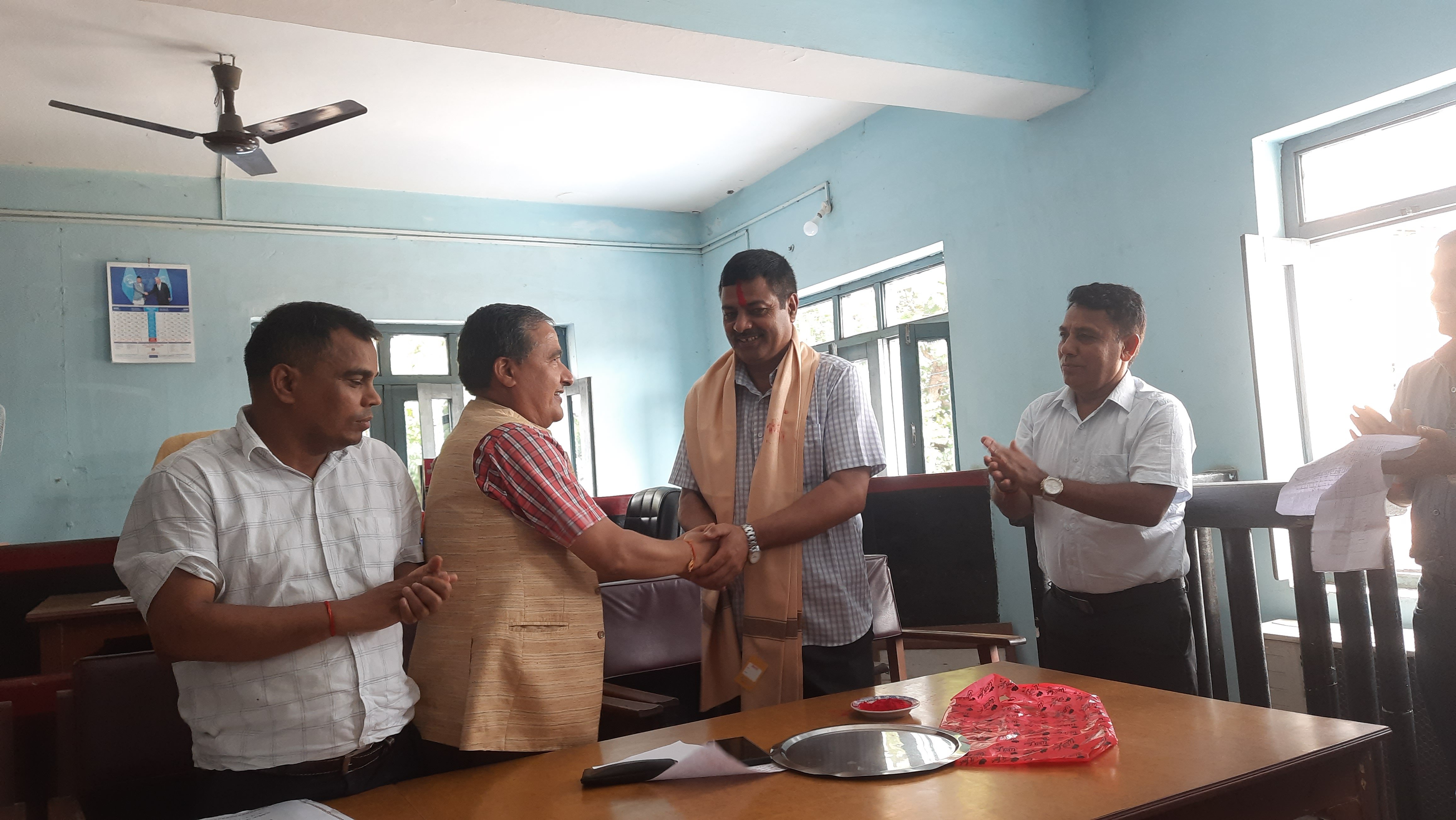 धेरै मुद्दा फर्छ्यौट गर्ने न्यायाधीश घिमिरे सम्मानित