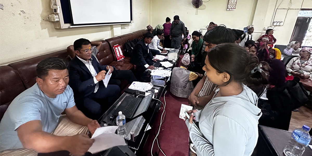 धवलागिरिको घुम्ती शिविरबाट ६ सय जना लाभान्वित