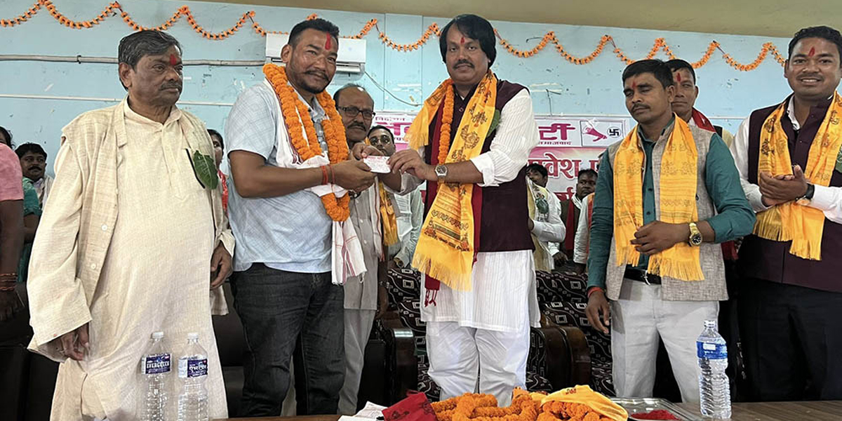 धनीरामले छोडे नाउपा, रूपन्देही उपनिर्वाचनमा जनमतबाट लड्ने