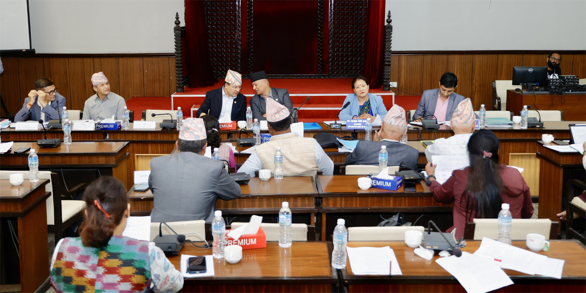 मन्त्रालयद्वारा भूमिसम्बन्धी विधेयकको प्रतिवेदन पेस