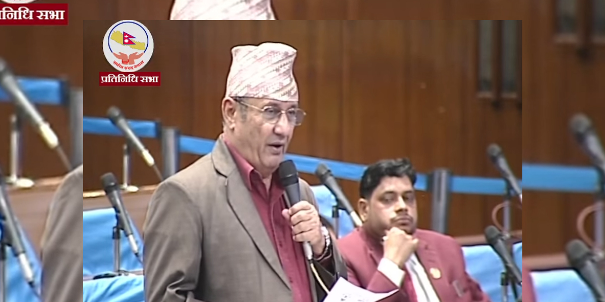 सांसद भीम आचार्यको सरकारलाई प्रश्न- किसानले किन मल पाउन सकिरहेका छैनन्?