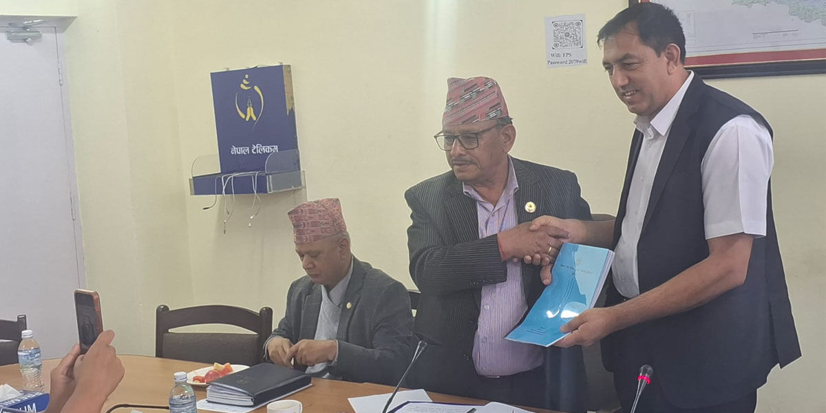 शिक्षा विधेयकको प्रतिवेदन संसदीय समितिमा हस्तान्तरण