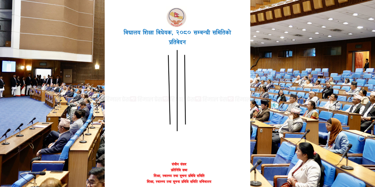 शिक्षा विधेयकमा राहत, विद्यालय कर्मचारी, बालविकास, स्थायी शिक्षकबारे यस्तो छ व्यवस्था [प्रतिनिधिसभामा पेस गरिएको प्रतिवेदनको पूर्णपाठ]