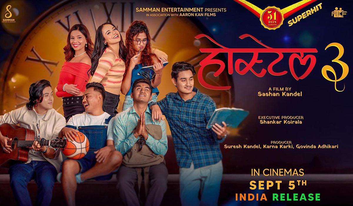 भारतमा प्रदर्शन हुँदै सशान कँडेल निर्देशित फिल्म ‘होस्टेल ३’