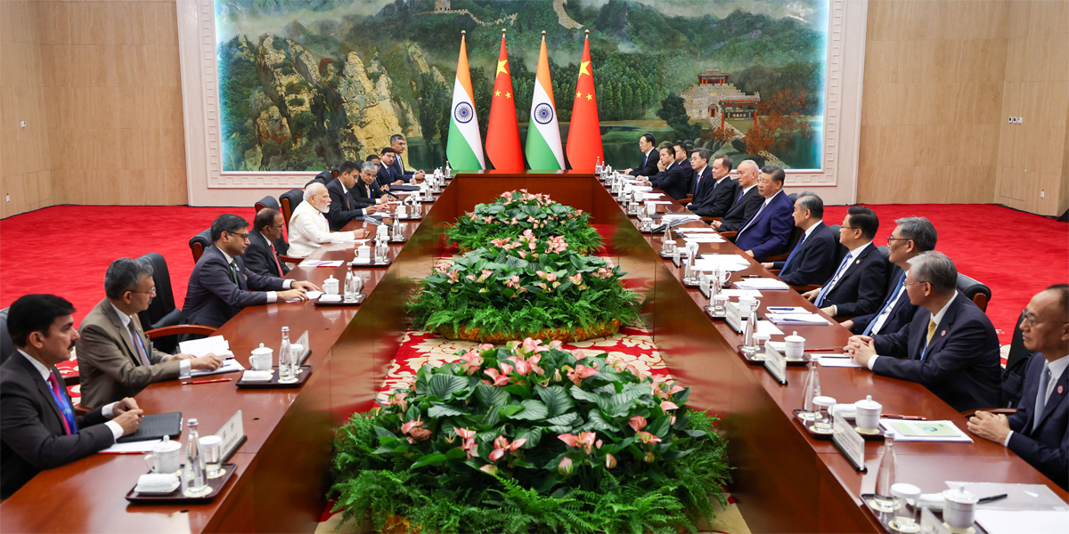 मोदी–सी भेटवार्ता : ‘ड्रागन र हात्ती सँगै नाच्नुपर्छ’