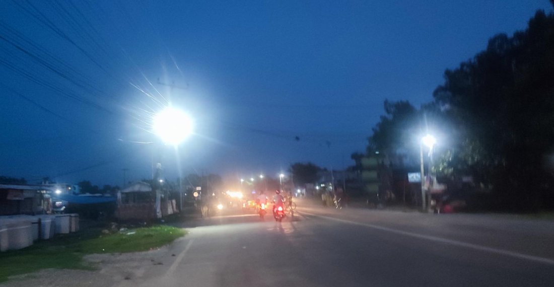 सौर्यबत्तीले झिलिमिली नगर