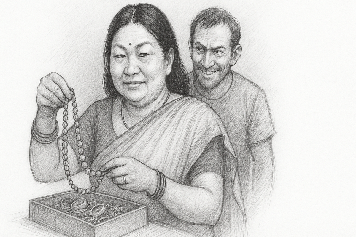 प्रेमीसँग मिलेर सुन चोर्ने उजुरीकर्ता नै फन्दामा