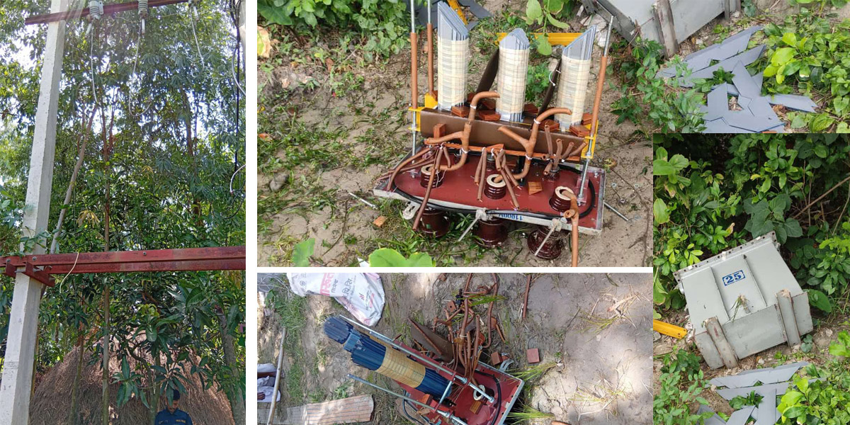 कोशीमा योजनाबद्ध रूपमा ट्रान्सफर्मर चोरी, गिरोह प्रहरी फन्दामा