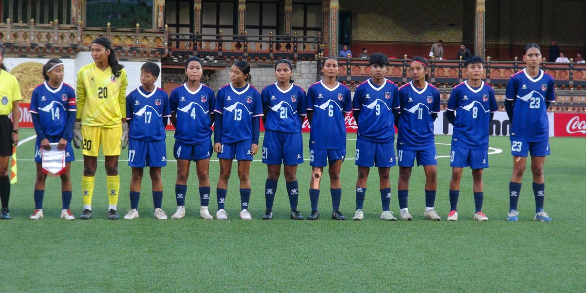 साफ यू १७ महिला च्याम्पियनसिप : नेपाल र बंगलादेश, भुटान र भारत भिड्दै