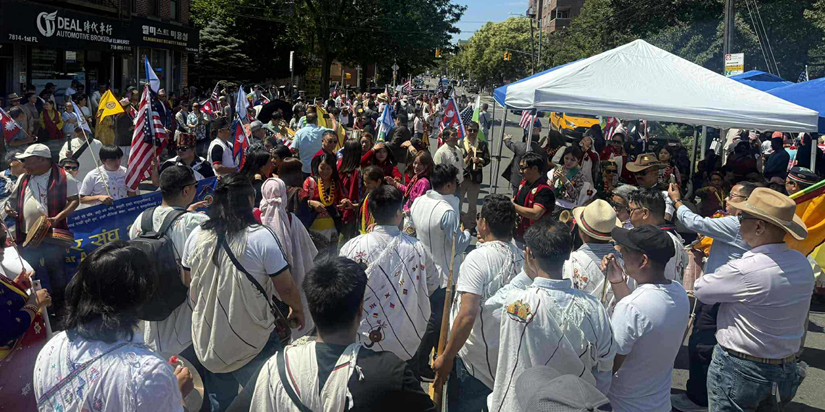 न्युयोर्कमा नेपाली आदिवासीले मनाए विश्व आदिवासी दिवस