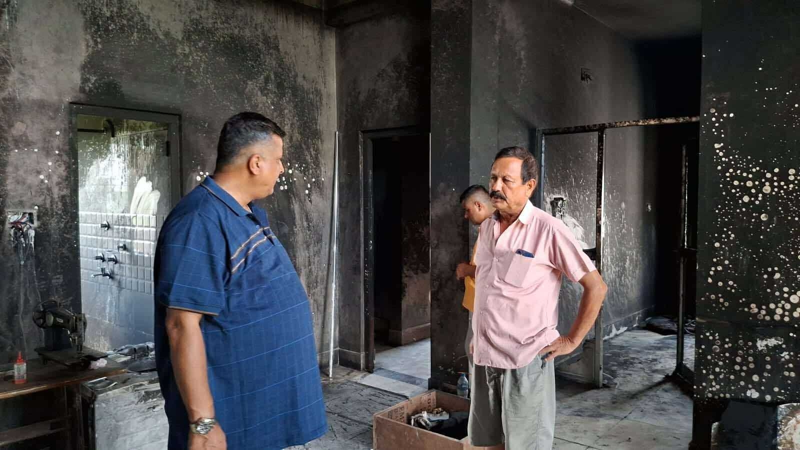तीन साता लामो अष्ट्रेलिया भ्रमण सकेर फर्किएपछि विराटनगरका मेयरले गरे जलेका संरचना निरीक्षण