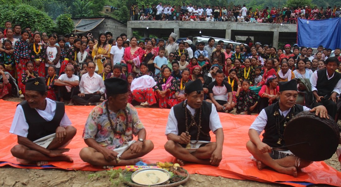 चेपाङ समुदायले मनायो न्वांगी