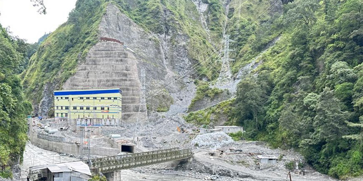 ‘अपर’ राहुघाट जलविद्युत् आयोजनाको परीक्षण उत्पादन सुरु