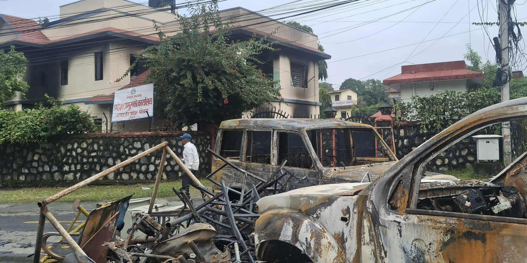 गण्डकीमा जेनजी प्रदर्शन : १७२ सरकारी सवारीसाधन तोडफोड तथा आगजनी