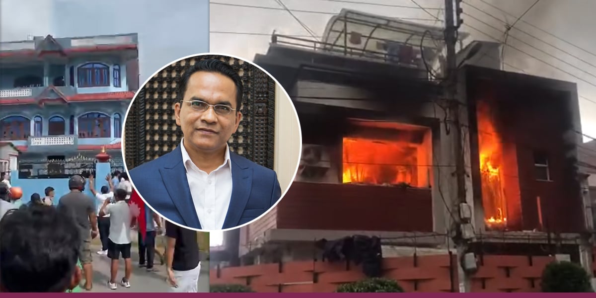घर खरानी बनाइदिएपछि गभर्नर पौडेल लेख्छन्- दुई पैसा कसैको खाएको भए रिपोर्ट गरे हुन्छ