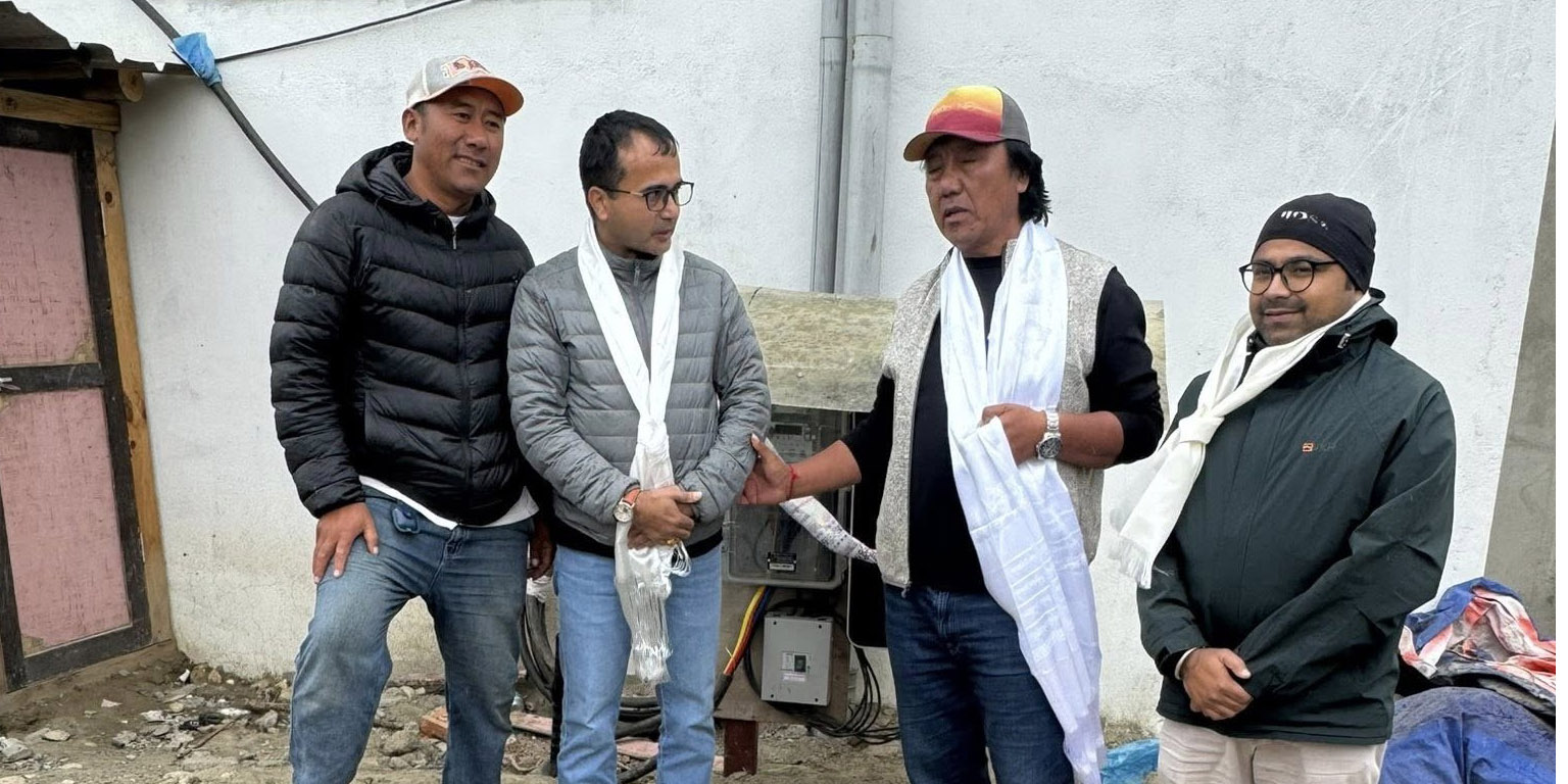मुस्ताङको चराङमा ‘चार्जिङ स्टेसन’
