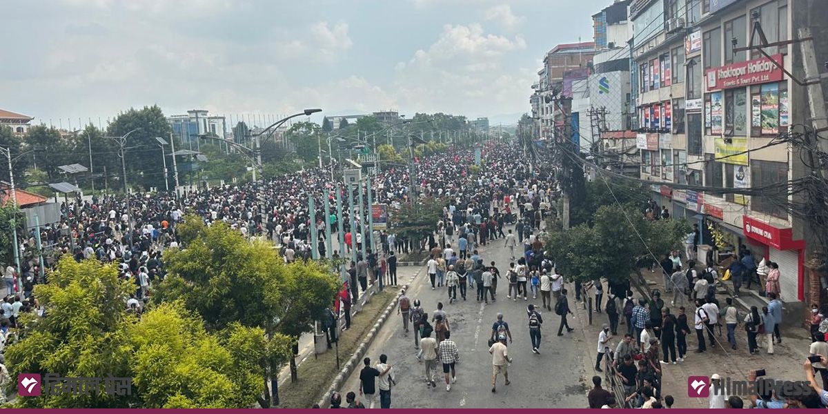 तस्बिरमा जेनजीको आक्रोश