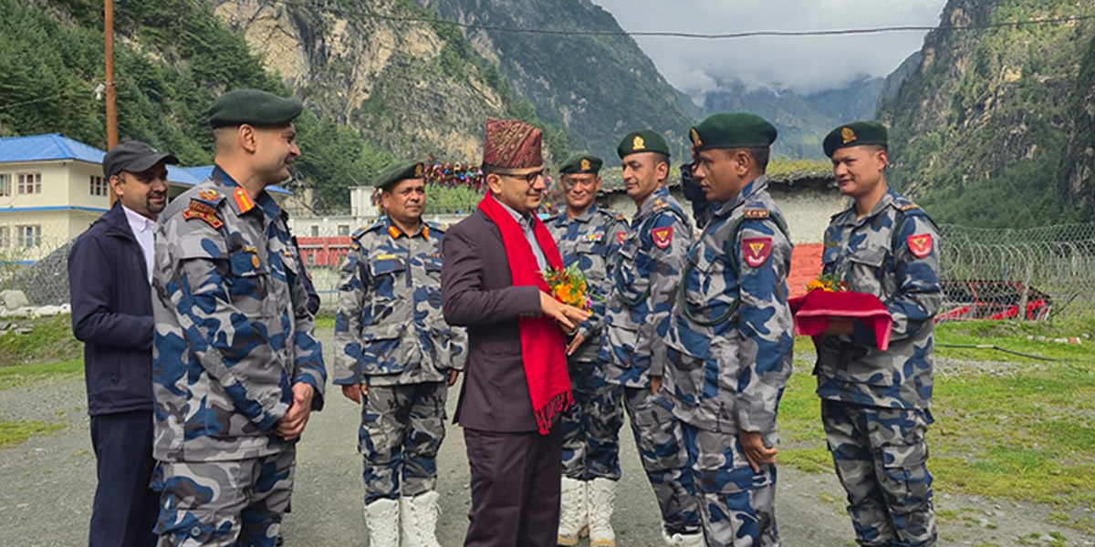 आसन्न निर्वाचन सुरक्षामा ध्यान दिन मनाङ सिडिओको निर्देशन