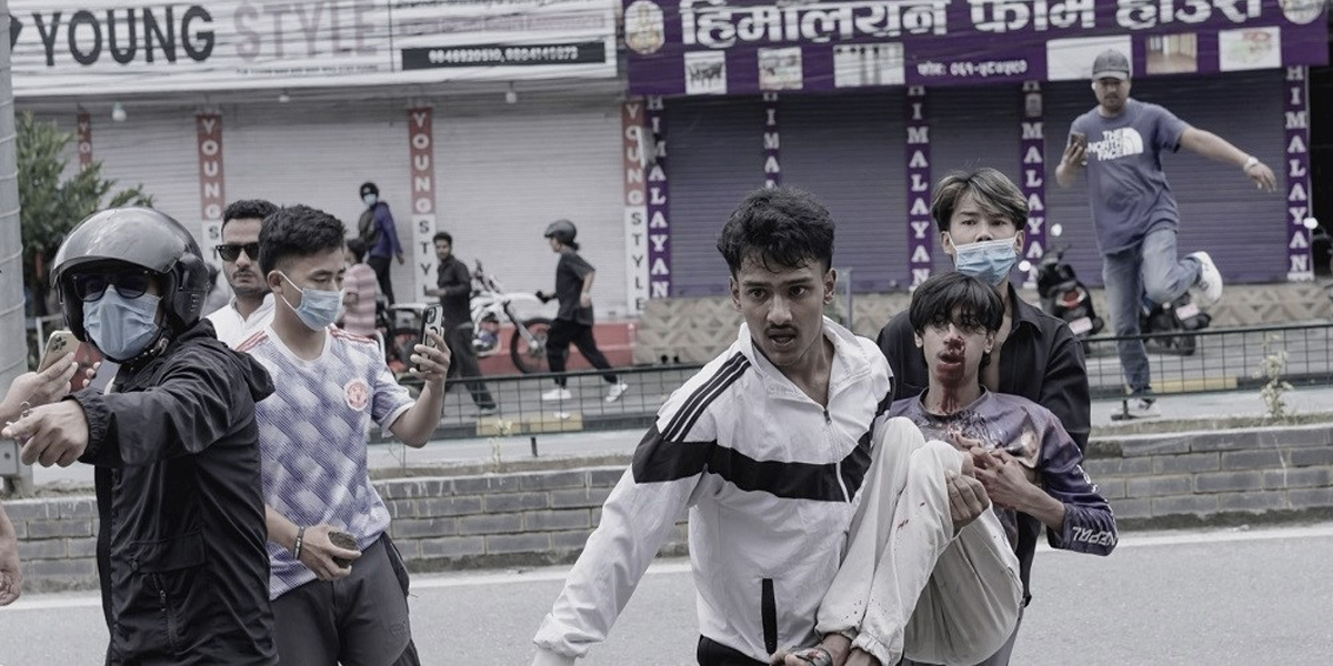 पोखरामा प्रहरीको गोली लागेर एक प्रदर्शनकारी घाइते