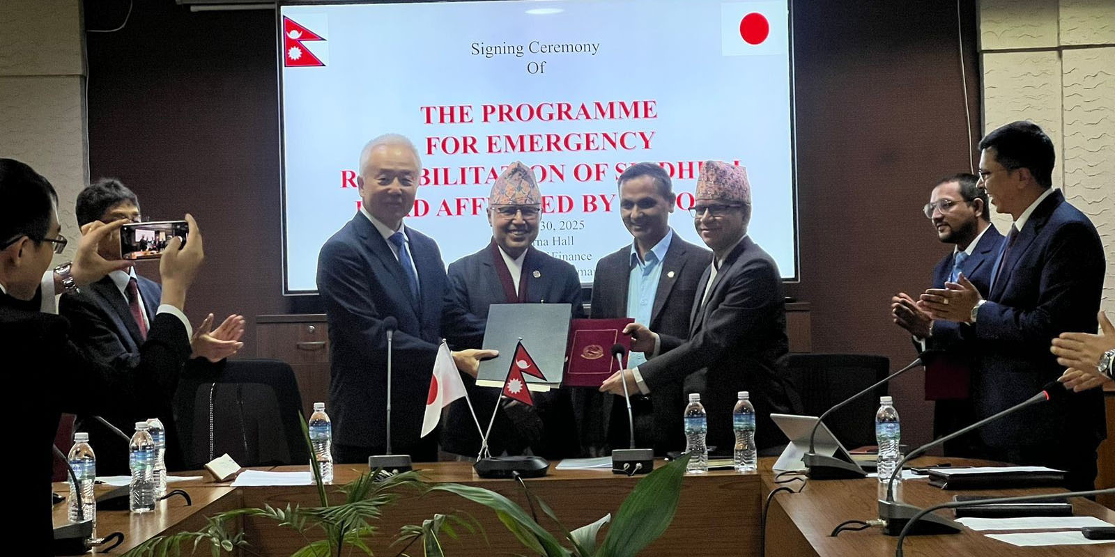 बीपी राजमार्ग पुनर्निर्माण र मर्मतका लागि जापानले दियो २ अर्ब ६० करोड अनुदान