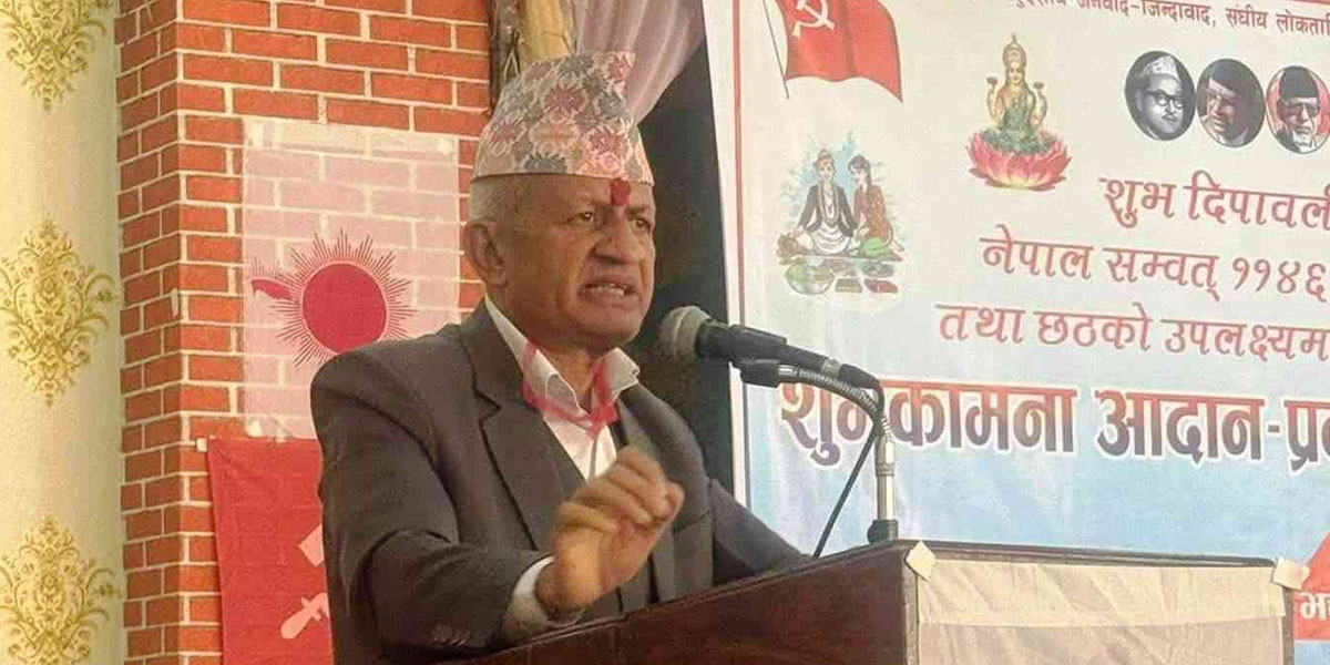 एमाले उपमहासचिव ज्ञवाली भन्छन्- पार्टी नेतृत्वको फैसला महाधिवेशनले नै गर्छ