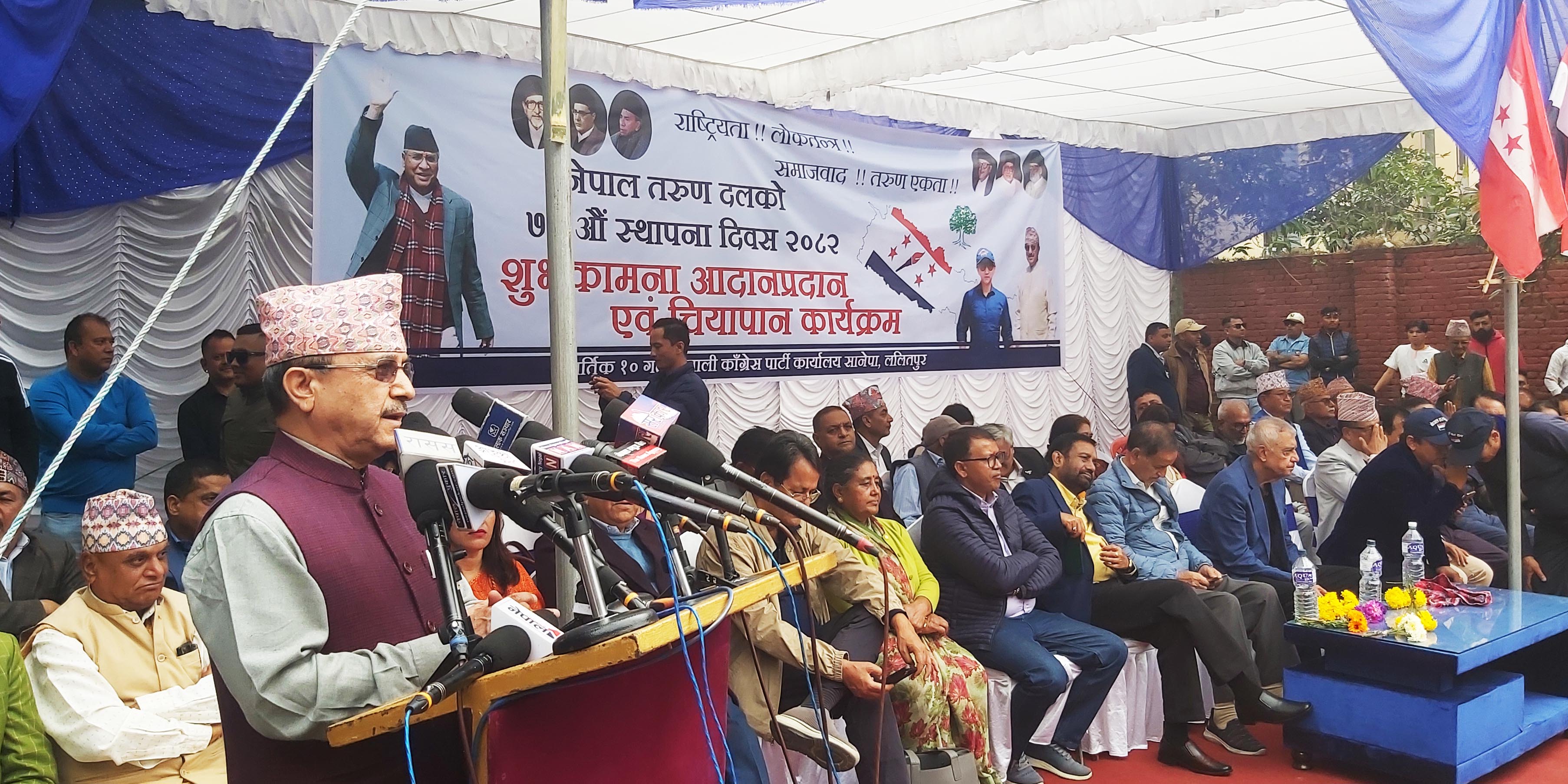संविधानको रक्षाका लागि समर्पित हुन तरुणहरूलाई कार्यवाहक सभापति खड्काको आग्रह