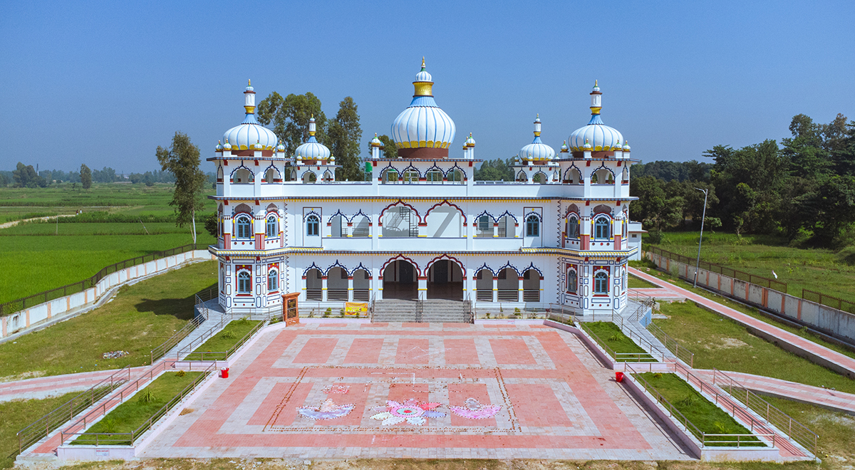 तस्बिरमा सीता पुष्पवाटिका