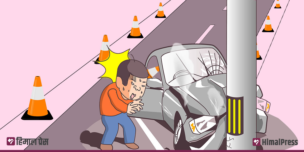 बस र अटो ठोक्किँदा चारजनाको ज्यान गयो