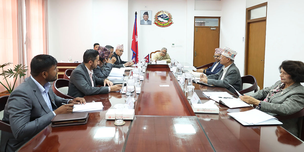 राष्ट्रियसभा सदस्यको निर्वाचन माघ ११ गते गर्ने सरकारको निर्णय