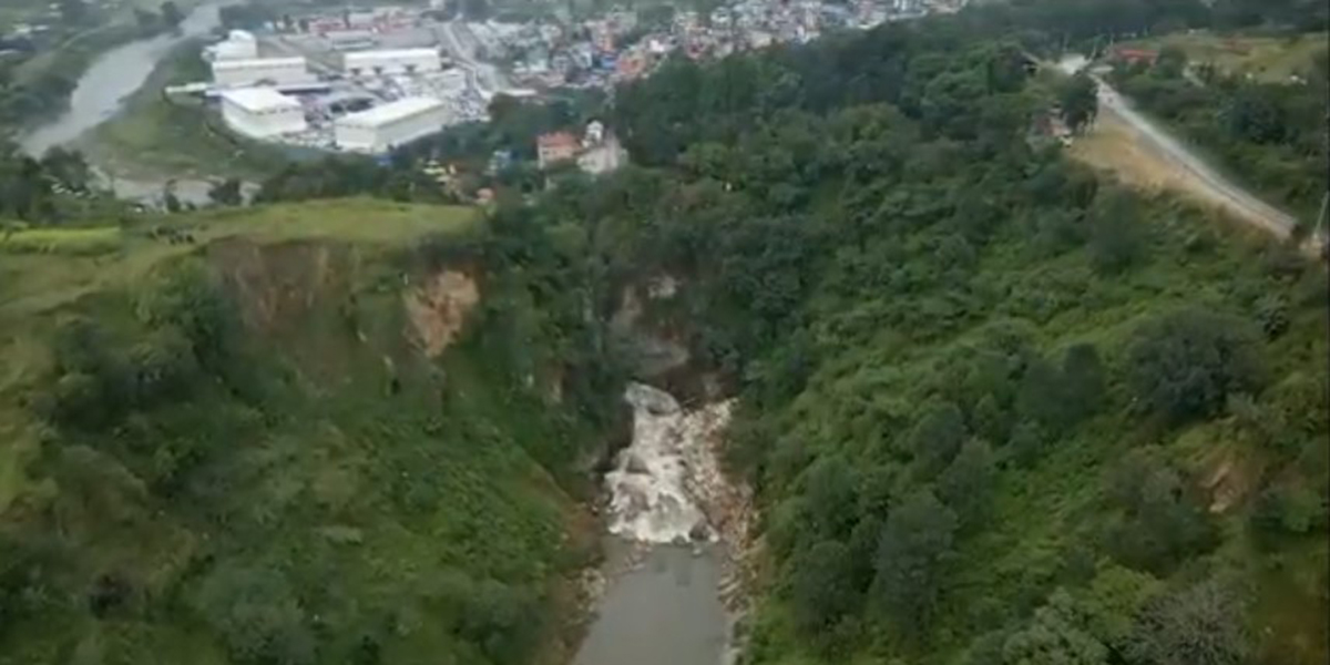 वर्षाको प्रक्षेपणपछि चोभार गल्छीको निरीक्षण