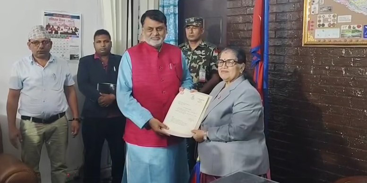 सोनल बने मधेशका मुख्यमन्त्री