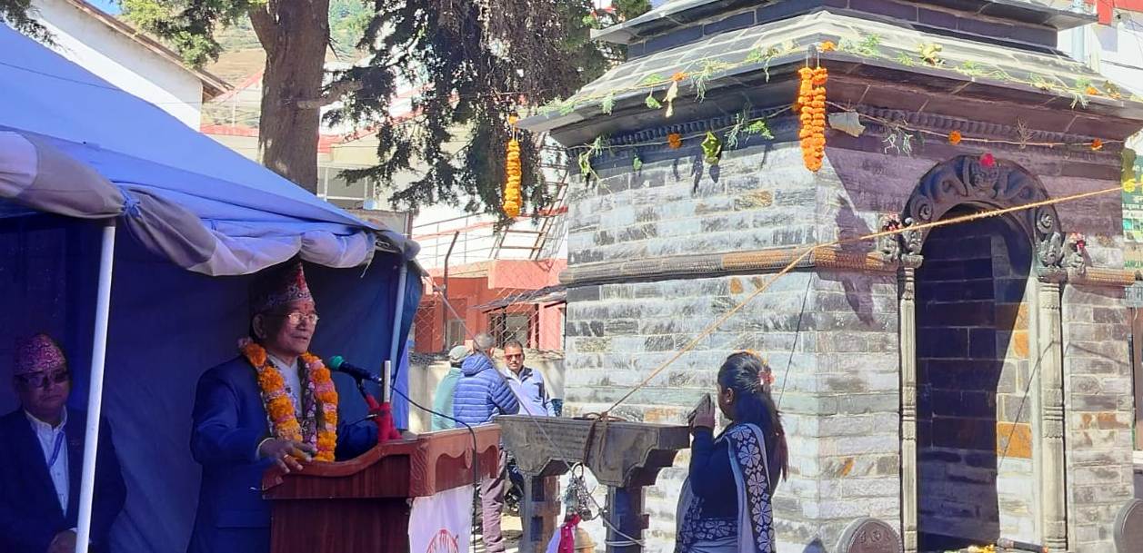 ललितपुर महानगरपालिकाले बनायो जुम्लामा गणेश मन्दिर