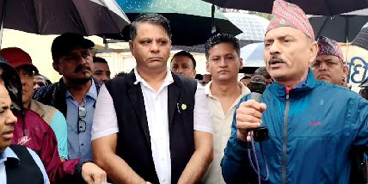 उद्योगीका पक्षमा बोल्दाबोल्दै अस्ताए जिफन्ट उपाध्यक्ष कमल गौतम