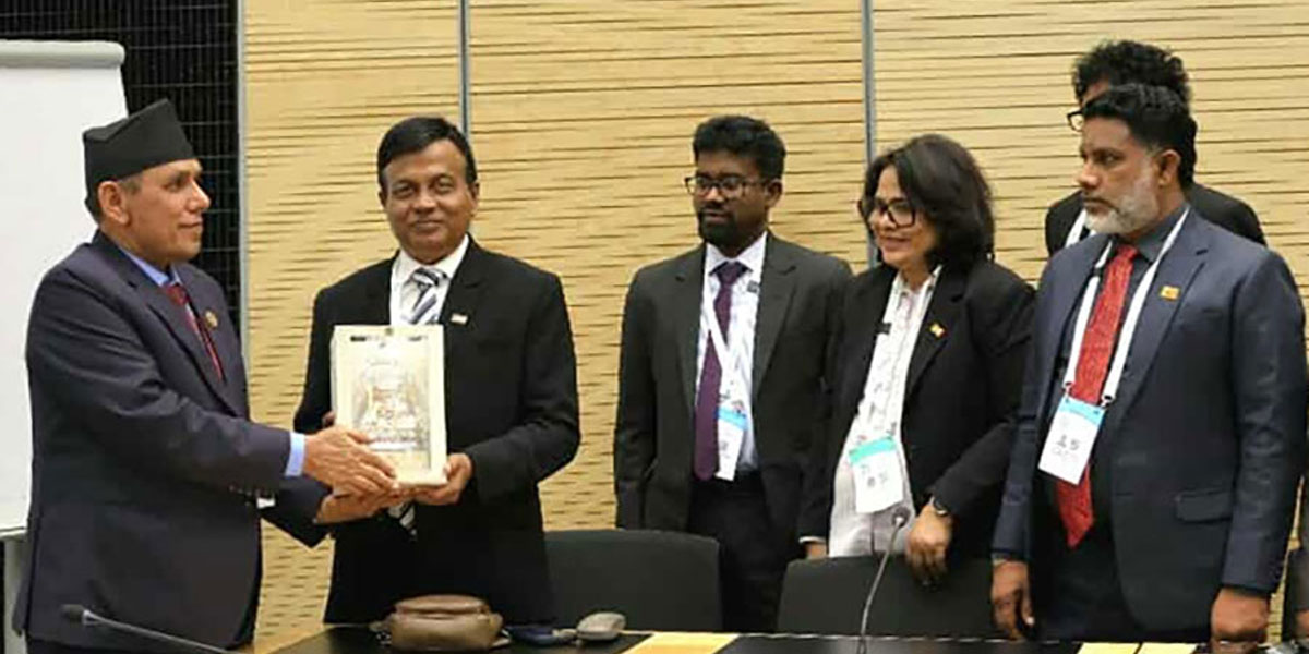 पूर्वाधार निर्माणमा सघाउन राष्ट्रियसभा अध्यक्ष दाहालको अन्तर्राष्ट्रिय समुदायलाई आग्रह