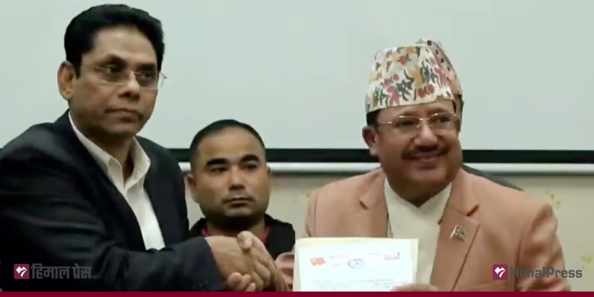 ‘कम्युनिस्ट पार्टी नेपाल’ नाममा विप्लव समूहले आयोगमा दियो दल दर्ता निवेदन