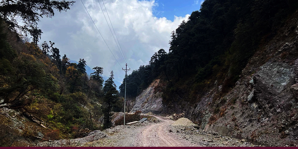 बागलुङमा एक दशकमा पनि पूरा भएन १३ किलोमिटर सडक