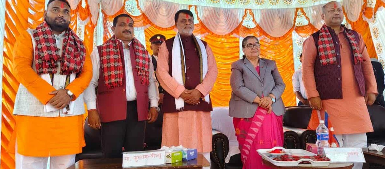 मधेशका मुख्यमन्त्री सोनलले लिए भोजपुरीमा शपथ