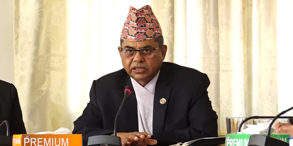 निर्वाचनको विकल्प छैन : कानुनमन्त्री सिन्हा