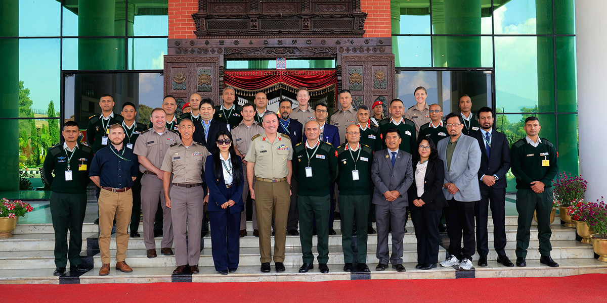 अमेरिकी सेनासँगको अनुभव साटासाट र सहयोगसम्बन्धी छलफल सुरु