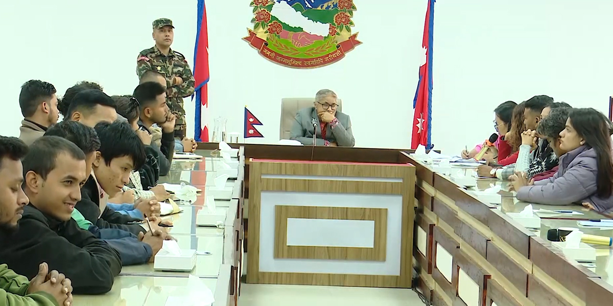 जेनजीहरूले प्रधानमन्त्रीलाई बुझाए एकीकृत प्रस्तावित सम्झौता