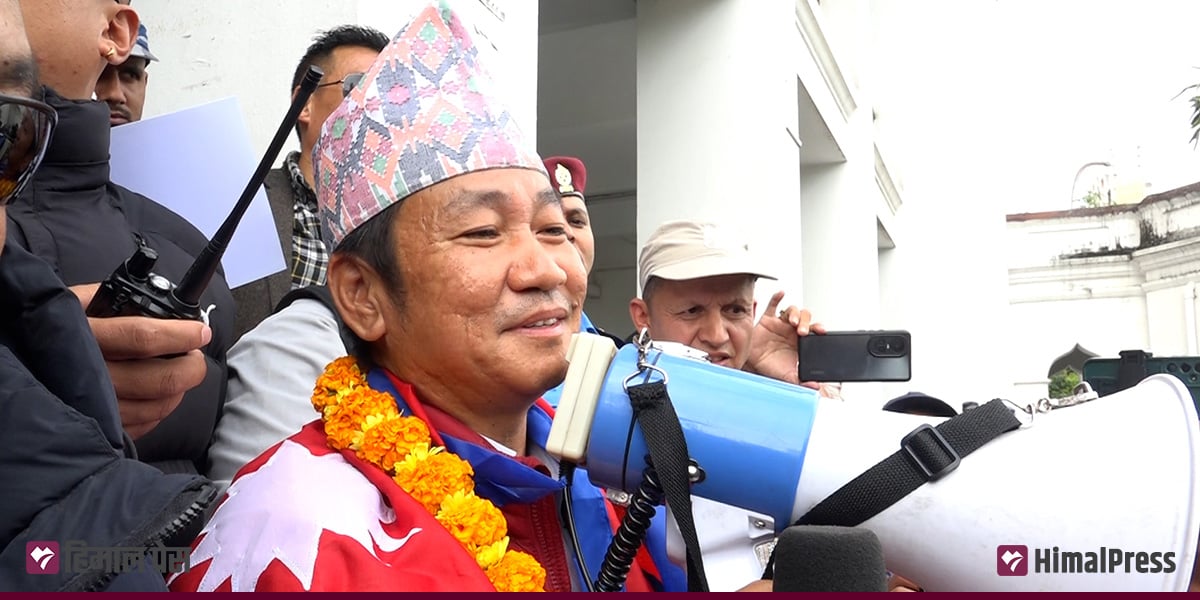 श्रम संस्कृति पार्टीले जात, धर्म, वर्ग, पार्टी र स्वार्थले छियाछिया भएको समाजलाई जोड्छ : हर्क साम्पाङ