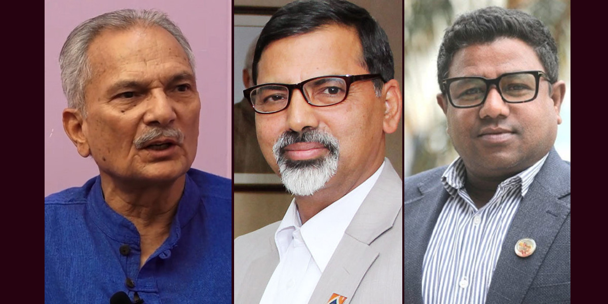 शक्ति बढाउँदै बाबुराम, जनार्दन र सन्तोष, आइतबार एकता घोषणाको भव्य तयारी