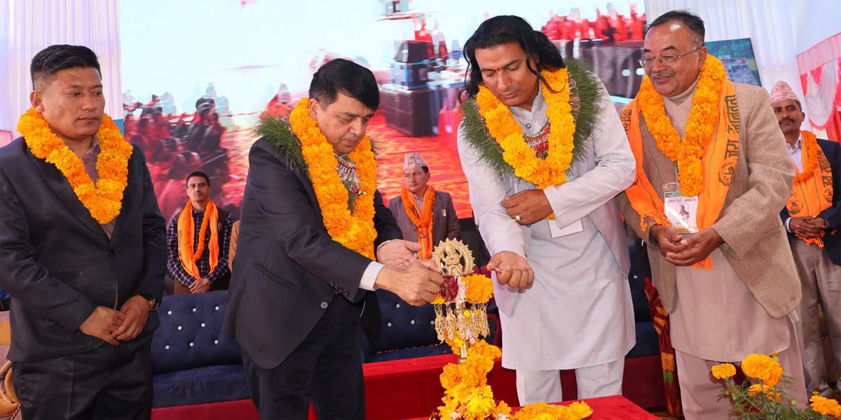 सबैभन्दा ठूलो धर्म मानव सेवा हो : अध्यक्ष ढकाल