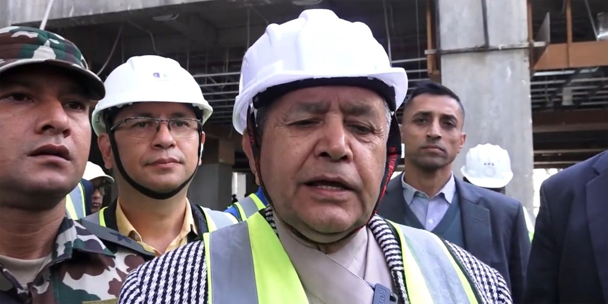 चैत–वैशाखमा सञ्चालन गर्नेगरी संसद भवन निर्माण कार्यलाई अघि बढाउनुपर्छ : सभामुख