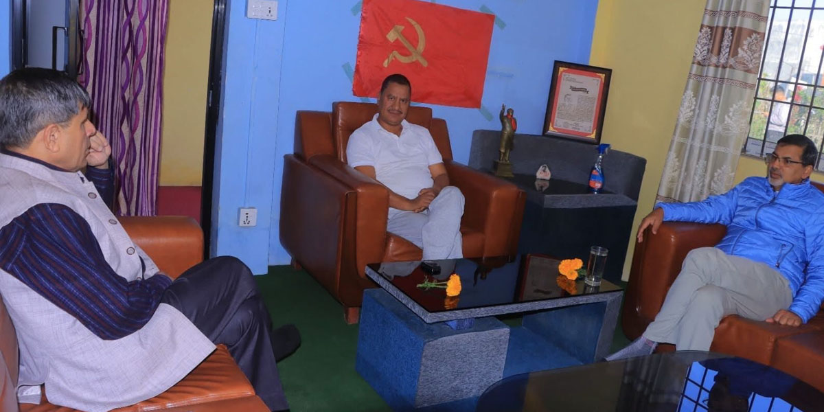 हरिसिद्धीमा विप्लव, घनश्याम र जनार्दनबीच भेट